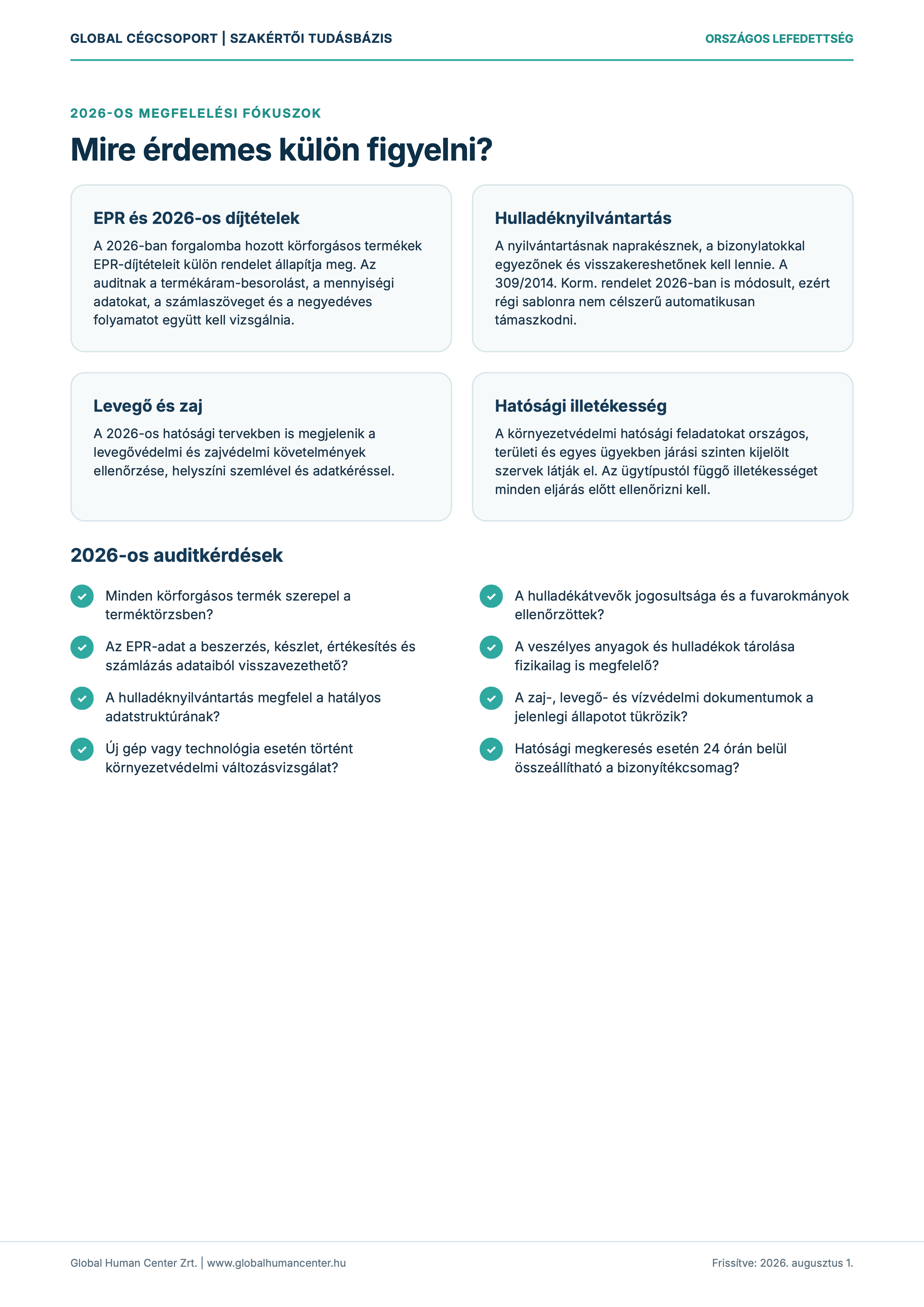 Környezetvédelmi Audit Esettanulmány — 7. oldal